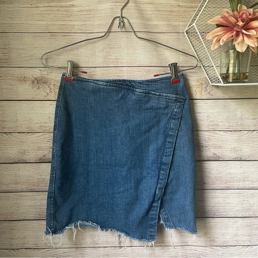 Madewell Jean Skirt